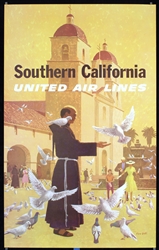 United Air Lines - Southern California by Stanley Walter Galli, ca. 1960