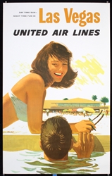 United Air Lines - Las Vegas by Stanley Walter Galli, ca. 1960