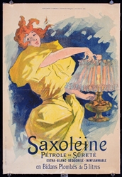 Saxoleine (Courrier Francais Supplement) by Jules Cheret, 1896