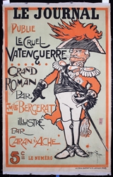 Le Journal - Le Cruel Vatenguerre by Caran d´Ache, ca. 1900