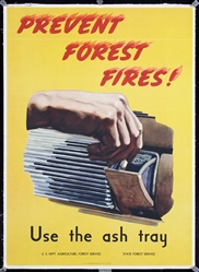 Prevent Forest Fires (4 Posters) by Various Artists, 1944