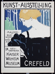 Kunst-Ausstellung Crefeld by Alfred Mohrbutter, 1897