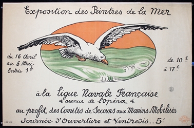 Exposition des Peintres de la Mer by Andre Verdilhan, 1917