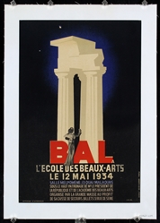Bal - L´Ecole Des Beaux Arts by Dil (Louis Malavielle), 1934