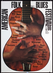 American Folk Blues Festival by Günther Kieser, 1969