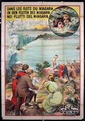 Dans les Flots du Niagara / The Diver by Anonymous, 1913