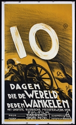 10 Dagen die de Wereld deden Wankele by Henri Pieck, ca. 1928