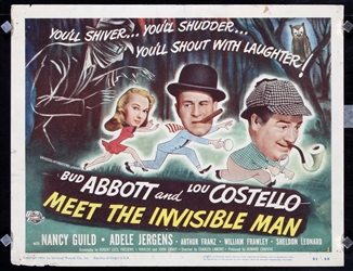 Abbott and Costello - Meet the Invisible Man by Anonymous, 1951