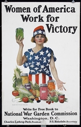 Women of America - Work for Victory by Leonebel Jacobs, 1918