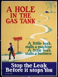 A Hole in the Tank by Anonymous, 1925