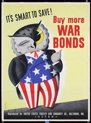 Its smart to save - War Bonds by Sascha Maurer, ca. 1943