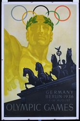 Olympic Games - Berlin by Franz Würbel, 1936