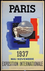 Paris Exposition Internationale by Paul Colin, 1937
