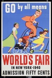 World´s Fair in New York - Go by all means by S. Ekmar, 1940