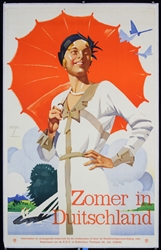 Zomer in Duitschland by Ludwig Hohlwein, 1932