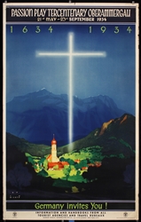 Passion Play Tercentenary Oberammergau by Jupp Wiertz, 1934