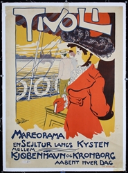 Tivoli - Mareorama by Valdemar Andersen, ca. 1905