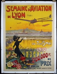 Semaine dAviation de Lyon by Charles Tichon, 1910