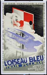 LOiseau Bleu by AM Cassandre, 1929