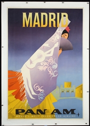 Pan Am - Madrid, ca. 1955