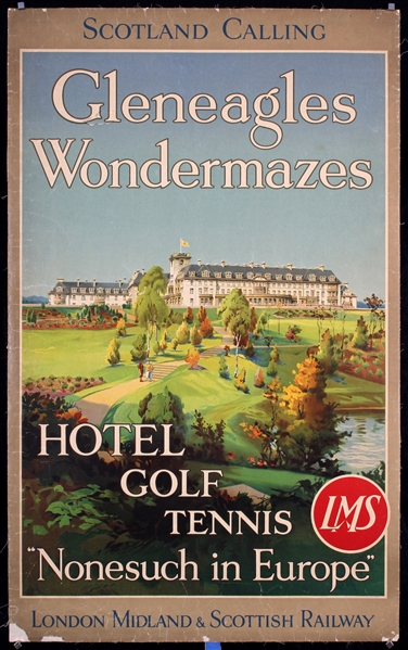 Scotland Calling - Gleneagles Wondermazes by Anonymous, ca. 1930