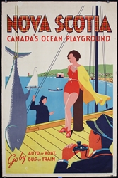 Nova Scotia - Canadas Open Playground by Anonymous, ca. 1935