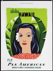 Pan American - Hawaii by Edward McKnight Kauffer, 1953