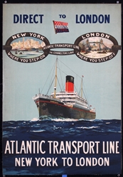 Atlantic Transport Line by Charles Nixon, ca. 1920