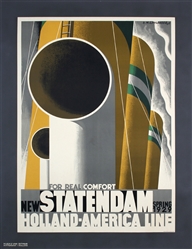 Statendam by AM Cassandre, 1928