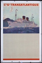 Cie Gle Transatlantique by Marin-Marie, ca. 1935