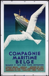 Compagnie Maritime Belge by Anonymous, ca. 1936