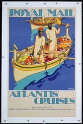 Royal Mail - Atlantis Cruises by Kenneth Shoesmith, ca. 1935