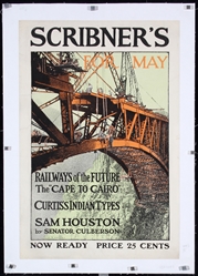 Scribner´s for May - Railways of the Future by Frank B. Masters, 1900