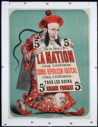 La Nation - Journal Republicain Radical by Anonymous - France, ca. 1900