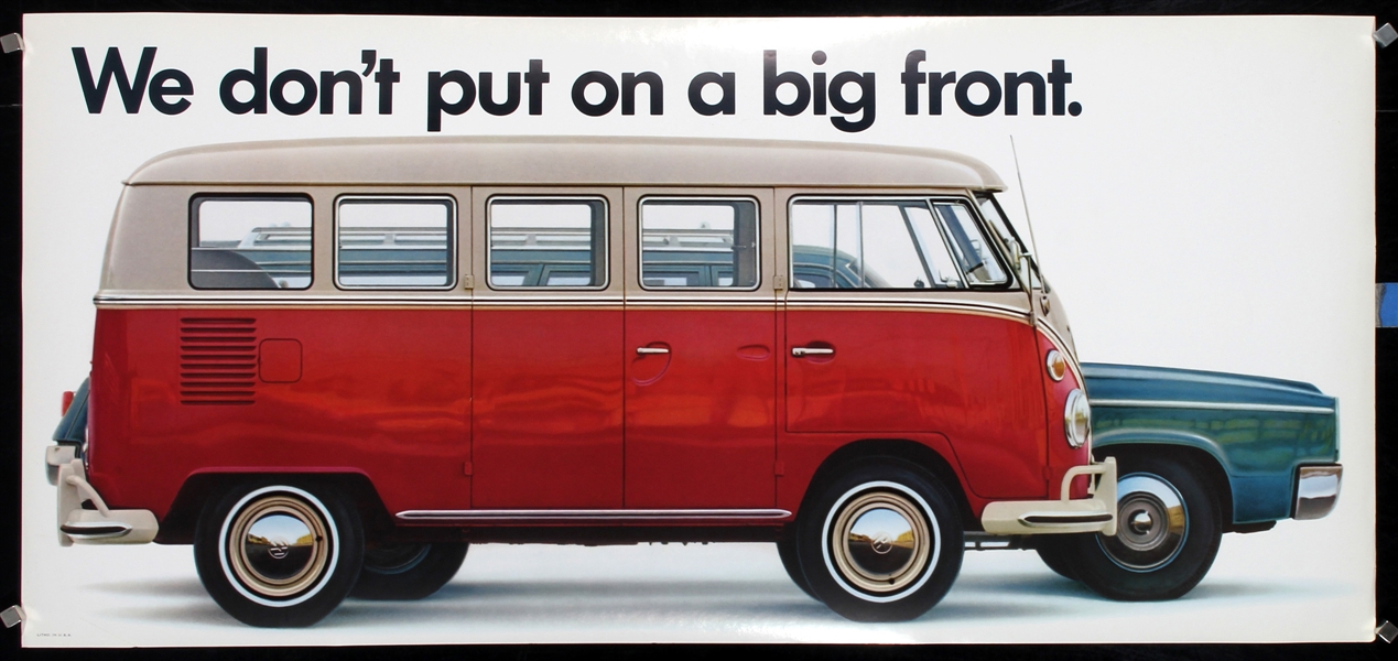 We dont put on a big front (VW) by Anonymous, ca. 1970