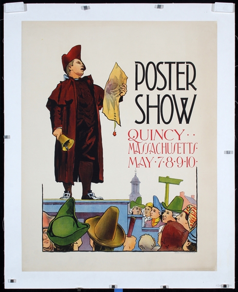 Poster Show - Quincy, Massachusetts by Harold Haven Brown, ca. 1895