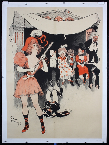 Le Grand Guignol (Before Text) by JulesAlexandre Grün, 1897