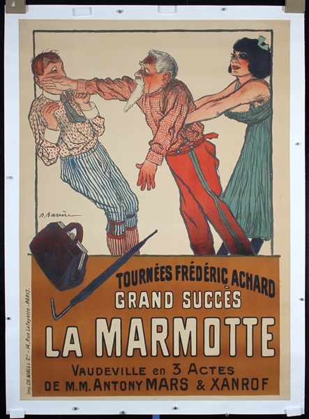 La Marmotte by Adrian Barrere, 1904