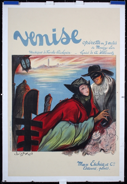 Venise by CharlesFelix Gir, 1927