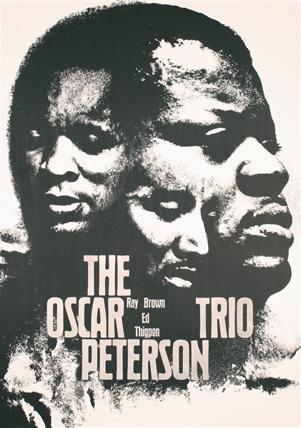 The Oscar Peterson Trio by Günther Kieser, 1965