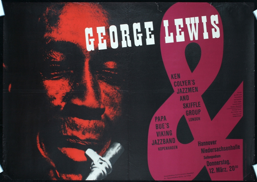 George Lewis by Wolf D. Zimmermann, 1967