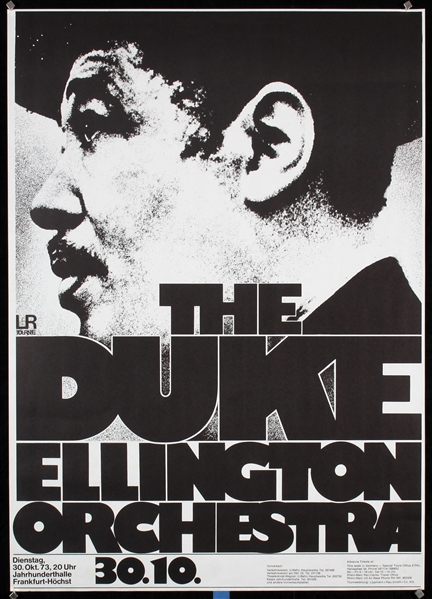 The Duke Ellington Orchestra by Günther Kieser, 1973