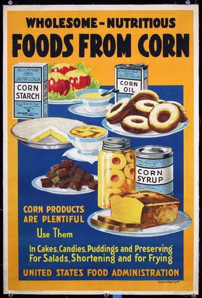 Foods from Corn by Lloyd Harrison, ca. 1918