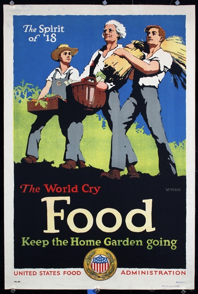 Food - The Spirit of ´18 by William McKee, 1918