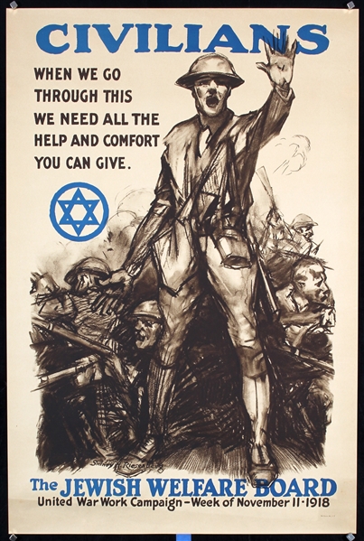 Civilians - Jewish Welfare Board by Sidney H. Riesenberg, 1918