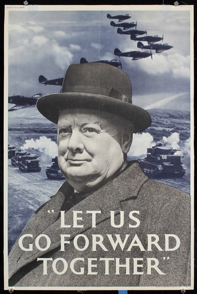 Let us go forward together by Anonymous - Great Britain, 1940