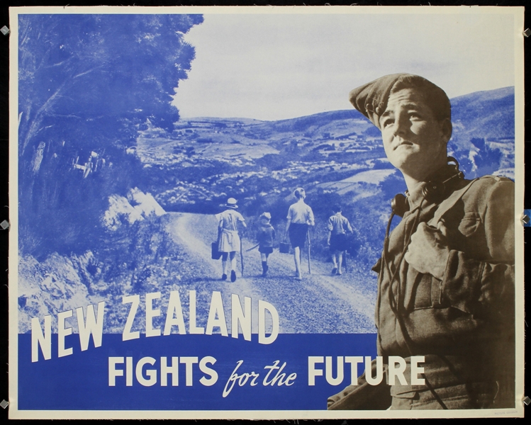 New Zealand fights for the future by A.T. Peel, ca. 1940