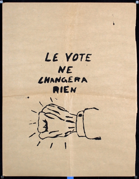 May 68 (6 French Protest Posters) by Various Artists, 1968 - 1969