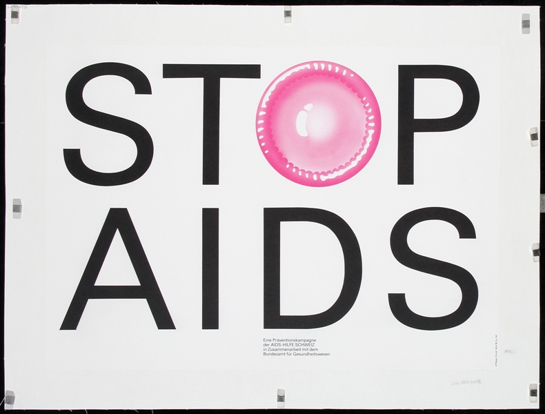 Stop AIDS by Anonymous, 1984