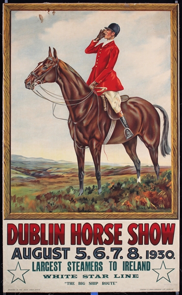 Dublin Horse Show by Olive Whitmore, 1930